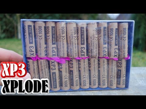 Xplode XP3 Böller | Mit grünem VORBRENNER | Legaler FP3 [Full HD]