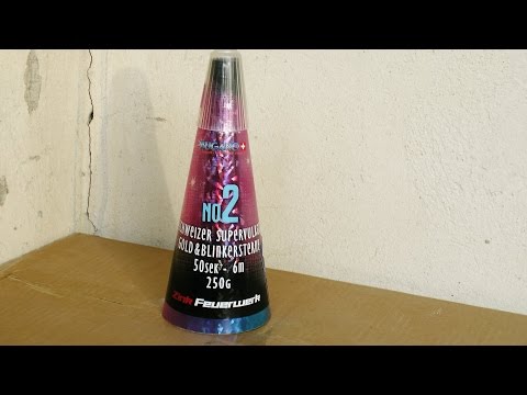 Zink Vulkan No. 2 Kat: II - Pyrocheck Silvester Feuerwerk Full HD -