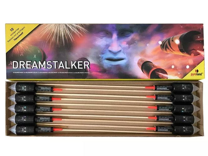 Pyroland Dreamstalker 10-tlg-Raketensortiment